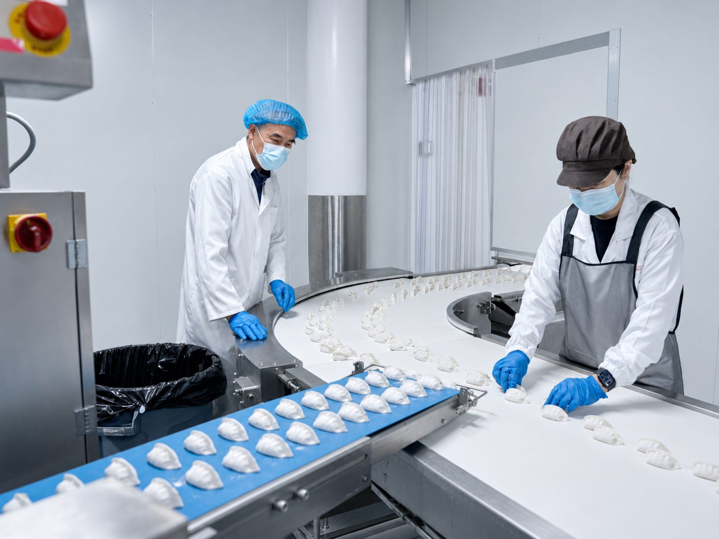 Quality inspection on the production line