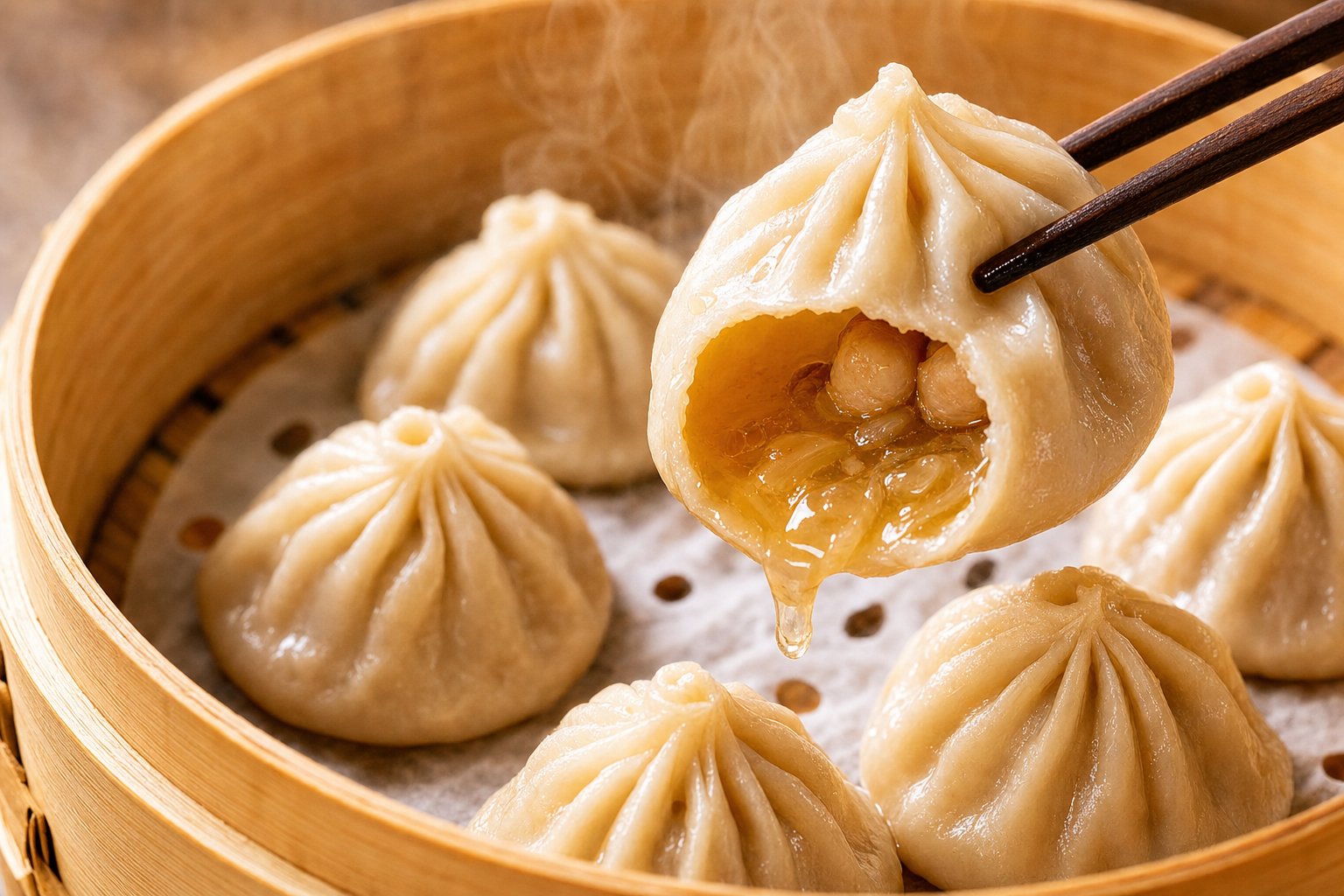 Soup Dumplings — below market
